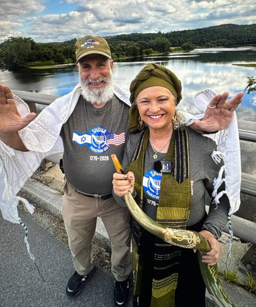 Archbishop Dominiquae and Rabbi Baruch Bierman